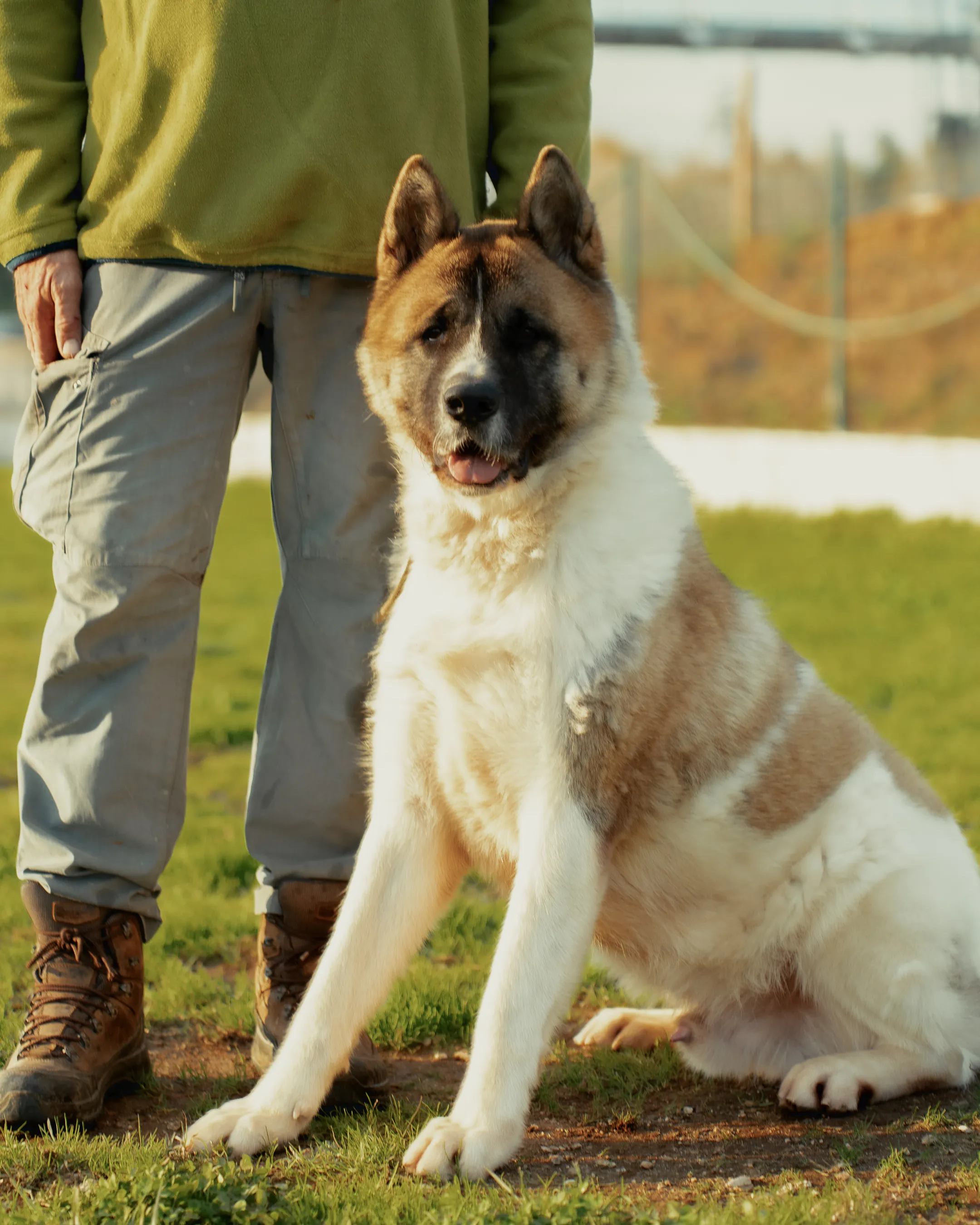 Grupo de cães de diferentes raças